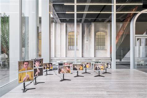 sanguine exhibition fondazione prada spaces outside